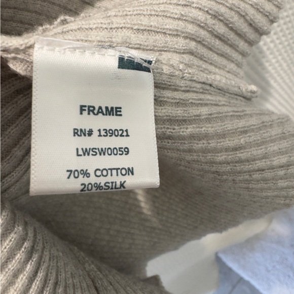 Frame Gray Ribbed Tank Top - Picture 5 of 6